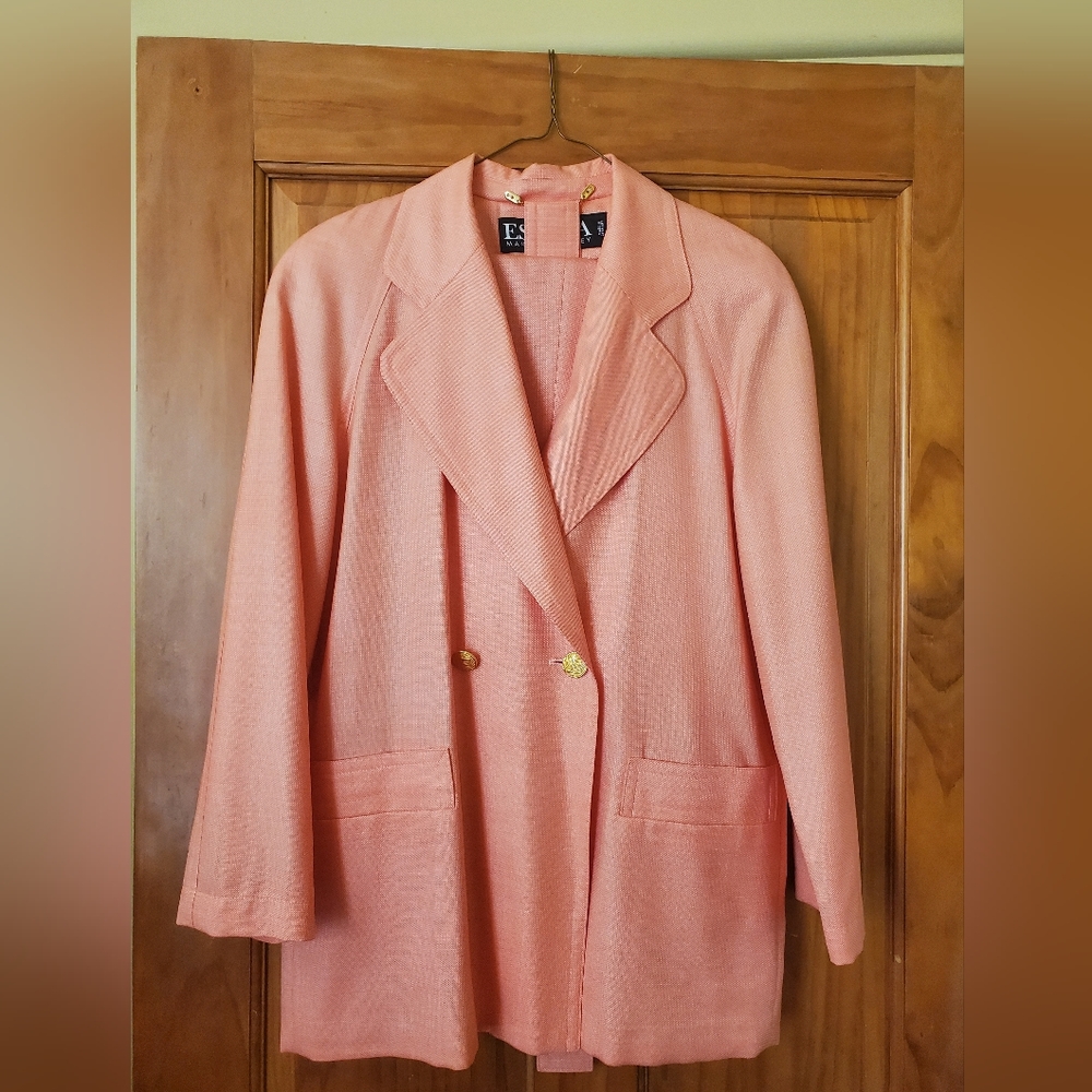 Escada pant suit with belt